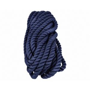 High tenacity mooring rope with eye 16 mm blue, 2 × 7 m