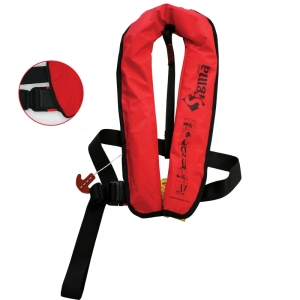 Chaleco Hinchable Adulto, Sigma 170 Nw, JS1 Auto , sin Arnés , Rojo Lalizas OFERTA