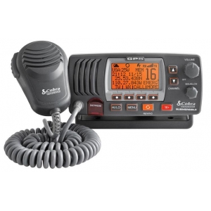 Vhf Fijo Cobra MR F77 EU con DSC y GPS (negro)