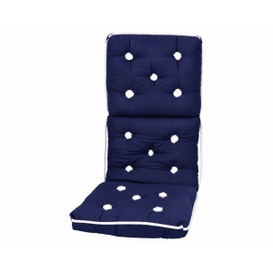 Cuscino da coperta triplo blu navy Kapok 440 × 1080 × 80 mm IMNASA 90700152