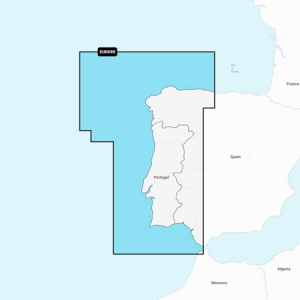 Carta Navionics+ Portugal e noroeste de Espanha · NAEU009R · microSD/SD