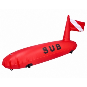 Boa sub 271 × 800 mm con bandiera gonfiabile Imnasa