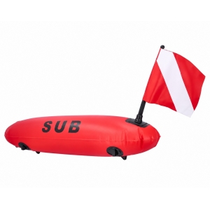 Taucherboje 271 × 800 mm mit starrer Flagge Imnasa