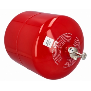 Extintor automático de polvo ABC 9 kg con manómetro ANAF IMNASA