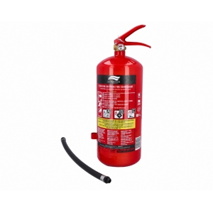 Manual ABC powder fire extinguisher 6 kg with pressure gauge ES/EN/FR ANAF IMNASA