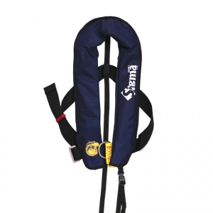 Chaleco Hinchable Adulto, Sigma 170 Nw, Auto,Hammar,con Arnés,Azul Lalizas