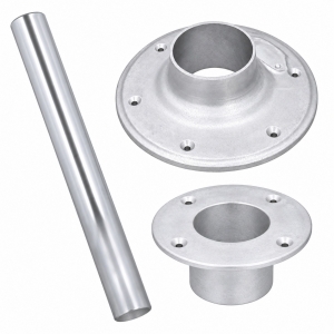 Complete table pedestal kit SAFE Ø80 x 335 mm — 41250433+41250309+41250310