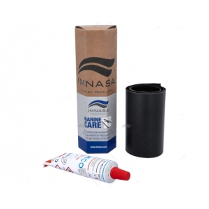 Kit de Réparation de Bateau Pneumatique PVC Noir Imnasa