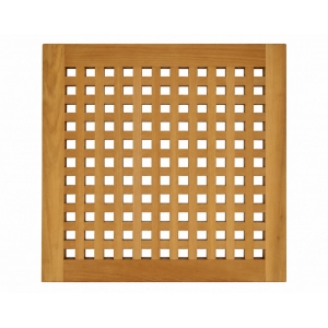 Caillebotis de douche en teck 800 x 800 mm ARC Marine 92000100