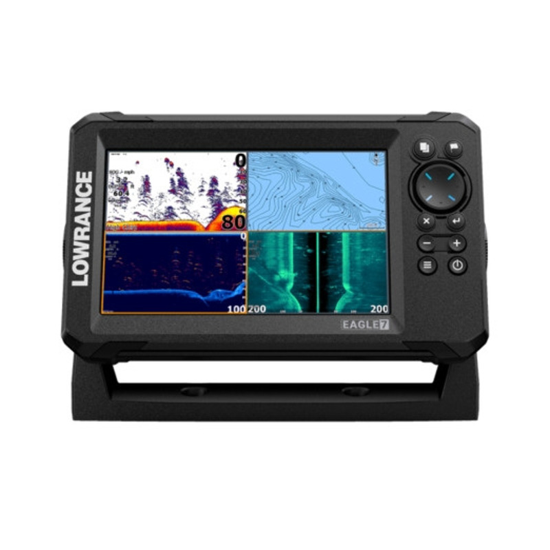 Plotter-sonda Lowrance EAGLE 7 polegadas com SplitShot HD
