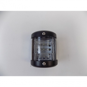 Luz Navegacion Mini Blanca-Tope 225º LED (carcasa Negra)