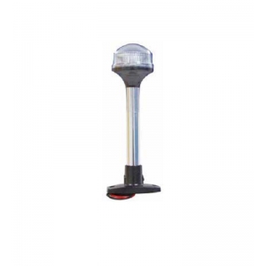 Luz Todo Horizonte Fija 200mm Negra LED Eastener