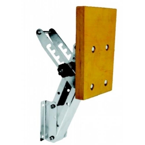 Lalizas Inox Outboard Bracket For Engine 50 Kg-Wood-5 Adjustment