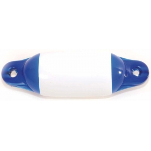 Seitenfender Majoni Ecofender 9 × 30 cm weiß/blau
