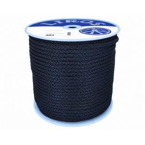 Bobina cabo LIROS Moorex 12 16 mm azul, 100 m
