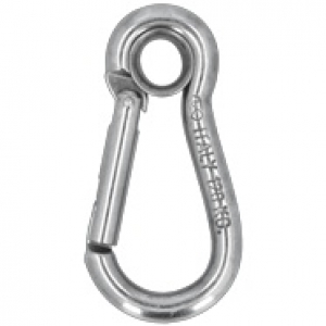 KONG 316 stainless steel snap hook with eye 120 mm