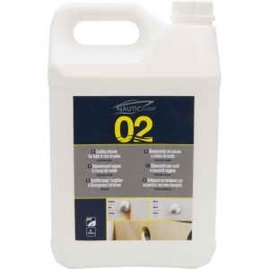 Removedor de ferrugem e branqueador de cascos NAUTICCLEAN 02 5 Lt.