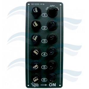 Panel 6 Interruptores con Fusibles 