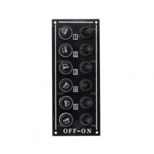 Panel 6 Interruptores con Fusibles Osculati