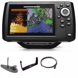 Sondeur Humminbird GPS HELIX 5 CHIRP DI G3 avec Transducteur