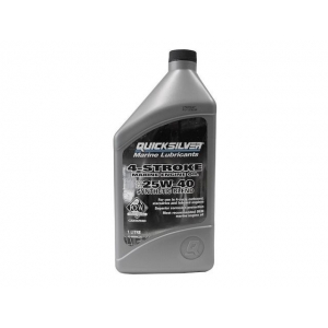Huile Quicksilver 4 temps 25W-40 Synthetic 1 litre