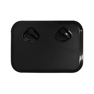 Registro Top Line 243x607mm Satinado Negro, ISO12216 Nuova Rade