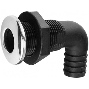 Saídas de Esgoto ABS com Tampa Inox 28 mm 90º