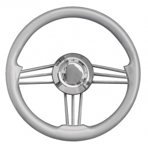 Savoretti T14G 350 mm Grey Steering Wheel Boat