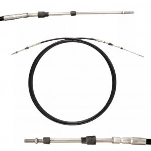 Câble Commande Yamaha-Suzuki-Honda-Volvo-Yannmar Teleflex 3300-R Noir 14Pieds