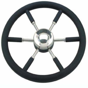 Savoretti T9B 450 mm Black Steering Wheel Boat