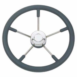Savoretti T9G 320 mm Grey Steering Wheel Boat