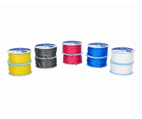 Caja LIROS D-Pro de 10 bobinas 2 mm, 30 m, colores surtidos