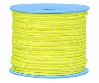 Bobina LIROS Magic Sport 2 mm giallo neon e bianco, 100 m
