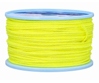 Bobina LIROS Magic Sport 3 mm giallo neon e bianco, 100 m
