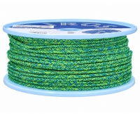 Bobina LIROS Magic Sport 4 mm giallo neon e blu, 100 m