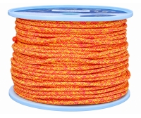 Bobina LIROS Magic Sport 5 mm giallo neon e rosa, 100 m