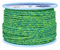 Bobina LIROS Magic Sport 6 mm giallo neon e blu, 100 m