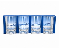 Vasos de agua 360 ml 4 piezas IMNASA