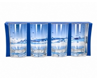Vasos de agua 370 ml 4 piezas IMNASA