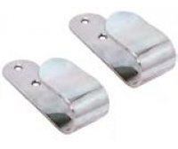 Suporte para croque aço inoxidável 102 × 25 mm  IMNASA 09121869 · 2 unidades