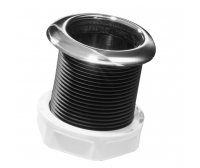 Pasacascos roscado con brida estándar  L.62mm 1 ½' Nuova Rade