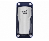 Bolsa para manivela de winch IMNASA 135 × 305 mm cinzento/azul
