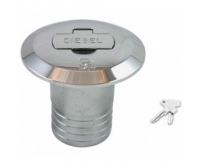 Boca Inox con Llave Agua Ø 38 mm Suardi