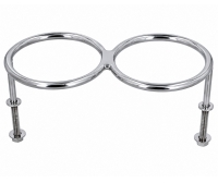 Portavasos doble inox para 2 vasos IMNASA