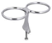 Double cup holder SS 316 deck 82 mm IMNASA