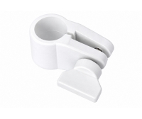 Adjustable Bimini tube fitting · Plastic · 18 mm · White · 44250759