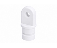 Terminal interior para tubo Bimini · Plástico · 7/8" · Blanco · 2 uds. · 44250767