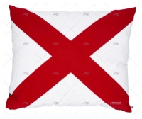 Cojín de cubierta de algodón señal V  500 × 600 mm ARC Marine 92000218