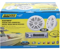 Verbundenes Wiedergabegerät mit Bluetooth/mp3/am/fm und Audiogeräten, Seachoice 50-72101