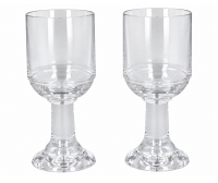 Copas de agua/vino desmontables 250 ml 2 piezas IMNASA